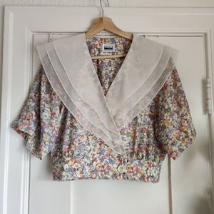 Vintage Upcycled Top